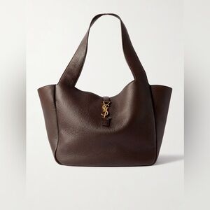 Yves Saint Laurent Bea YSL Tote Bag in Deer Leather